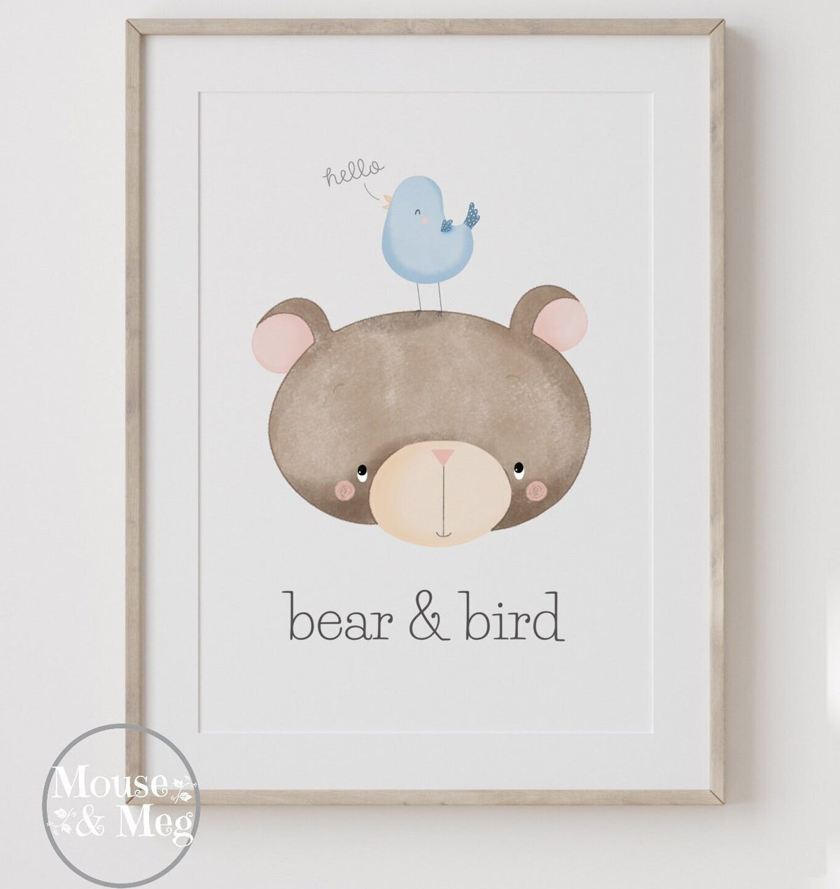 Bear & Bird - Set of 3